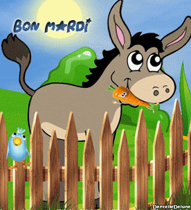 Gif animé Bon mardi ane
